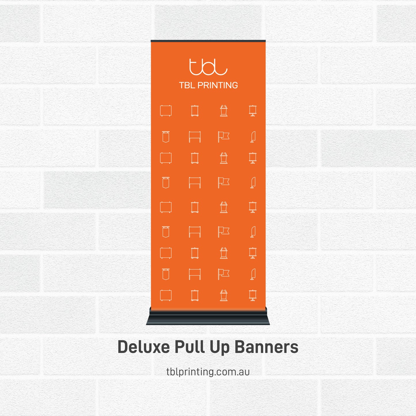 Deluxe 1200mm Pull-up Banner