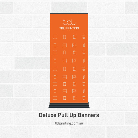 Deluxe 1200mm Pull-up Banner - Replacement Banner Only
