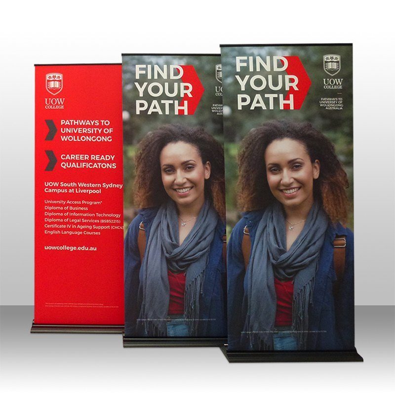 Deluxe 850mm Pull-up Banner - Replacement Banner